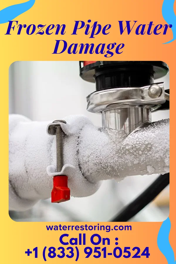Frozen Pipe Water Damage in Portage, IN